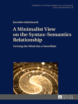 cover image of A Minimalist View on the SyntaxSemantics Relationship